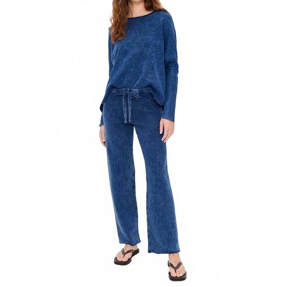 FRANK & EILEEN Pants - NEW FRANK & EILEEN catherine long sweatpants in mineral indigo